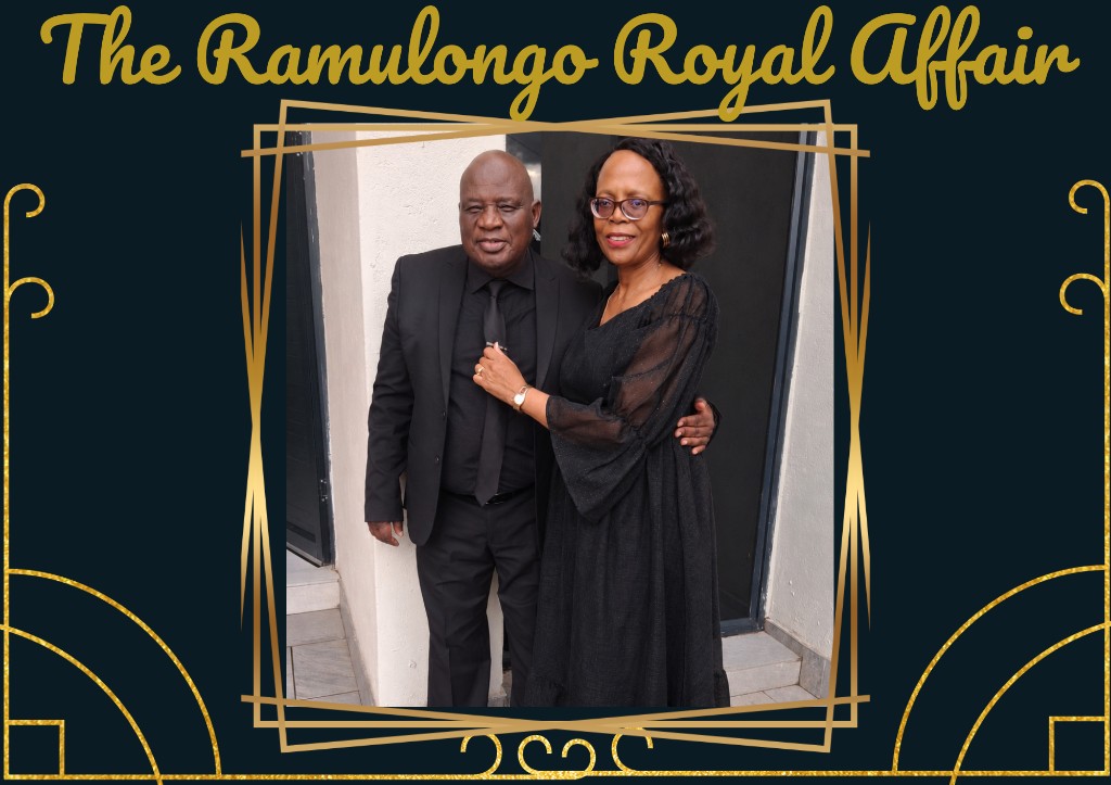 The Ramulongo Family — A royal affair, in gold and black